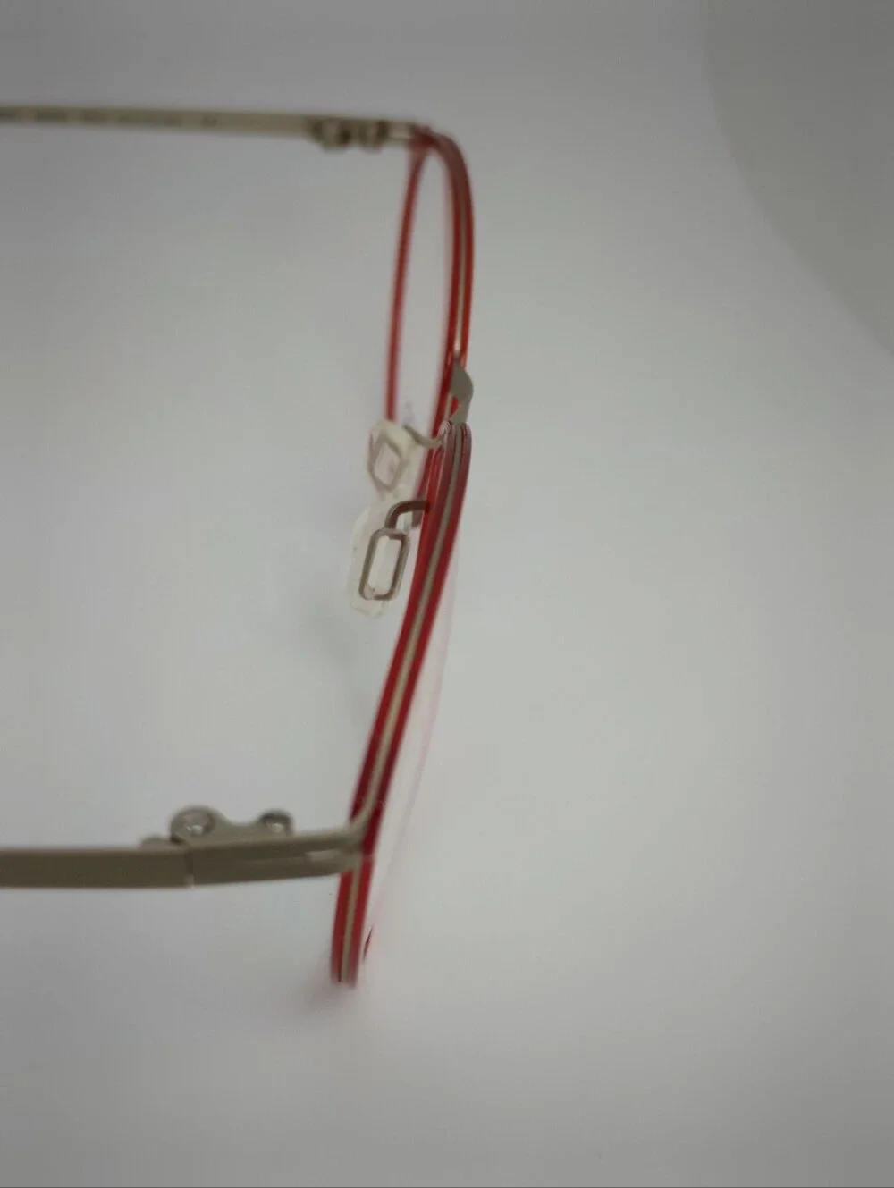 Modo 4048. Women's Red Titanium Frame Eyeglasses. Cat Eye. Japan